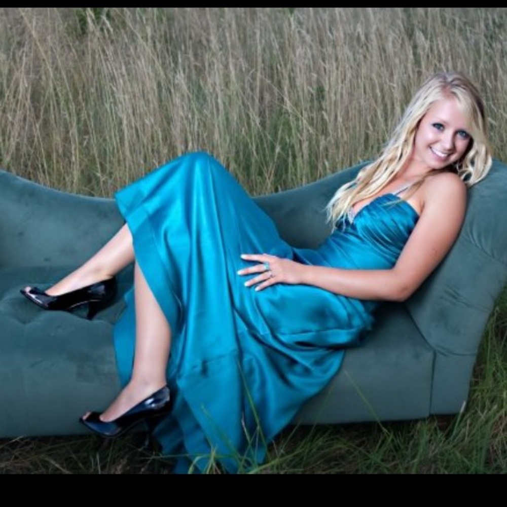 Blue Evening gown